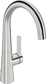 EHM Waschtisch-Batt. HANSADESIGNO Style 5103 Zugst.Ablgarn. Ausld. 167 mm DN15 chr