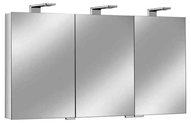 Keuco Spiegelschrank Royal Universe 12705, 3-trg., sil-elox., 1300x752 mm