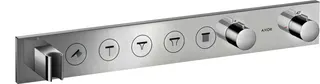 Hansgrohe Thermostatmodul Unterputz Select Axor Fertigset 5 Verbraucher chrom – Bild 2