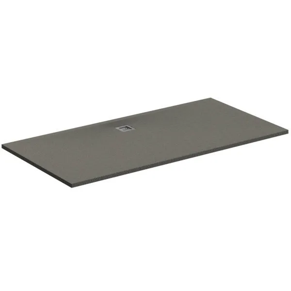 Ideal Standard Rechteck-Brausewanne Ultra Flat S, 2000x1000x30mm, Quarzgrau