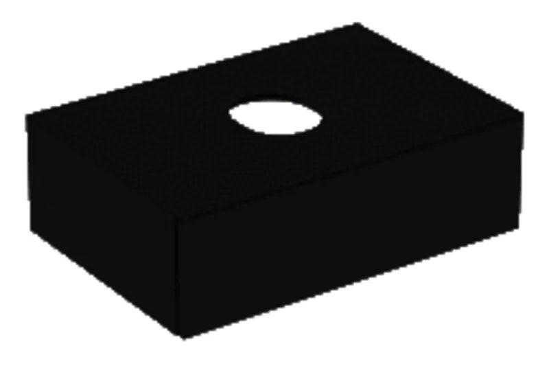 Geberit VariForm US für AS-Waschtisch, m. 1 Schublade 75x23,5x51cm, lava lackiert matt