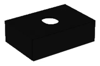 GE VariForm US für AS-WT, m. 1 Schublade 75x23,5x51cm, lava lackiert matt