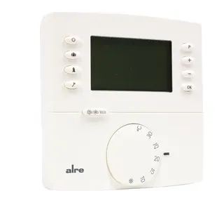 strawa Funk-Uhrenthermostat AP Heizen / Kühlen-Digital Aufputz