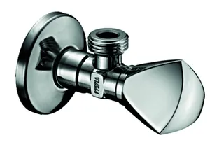 SCHELL Eckventil, regulierbar Dreikantgriff, 1/2"x1/2", chrom