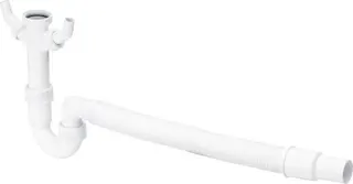 Viega Röhrengeruchverschluss 7985.17 in G1 1/2 x DN40/50 Kunststoff weiss