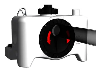 GRUNDFOS Zubehör für Hebeanlagen Austausch-Drehflansch DN150 kpl.