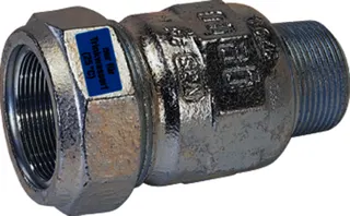 gebooriginal Temperguss-KLV Serie 151 Typ A 1 1/2" für Stahlrohr, Trinkwasser – Bild 2
