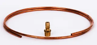 Danfoss Steuerleitungsset Cu-Rohr O6x1500mm, R 1/2" – Bild 2