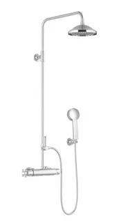 Dornbracht Shower Pipe mit Brause-Thermostat MADISON 34459360 Chrom – Bild 2