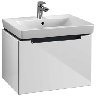 Villeroy & Boch WTUS Subway 2.0 10 587x420x454mm 1 Ausz. Waschtisch m.tig Glossy White – Bild 2