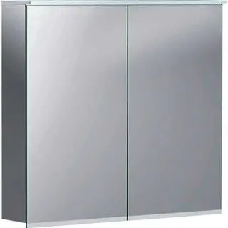 Geberit Option Plus Spiegelschrank m. Beleuchtung, zwei Türen, 75x70x17,2cm – Bild 2
