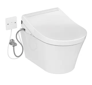 TOTO GP Wand-WC randlos weiß Tornado-Flush Tiefspüler – Bild 4