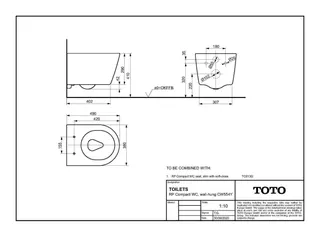 TOTO RP compact Wand-WC randlos weiß Tornado-Flush Tiefspüler – Bild 2