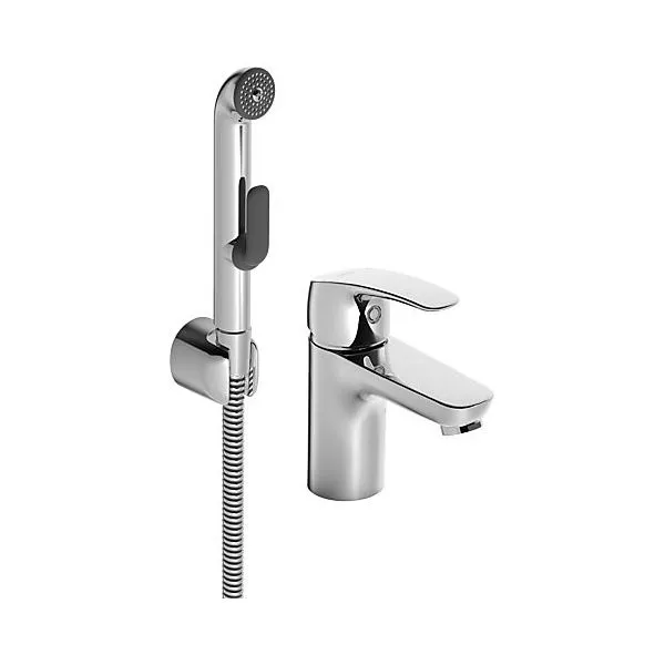 Hansa Hansapinto Waschtischmischer 4505, Funktionsbrause (chrom)