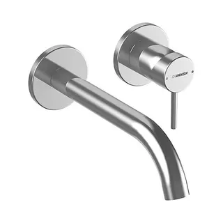 Hansa Waschtisch Wandbatterie 225 mm Hansapublic 5794 Fertigmont.-Set, chrom