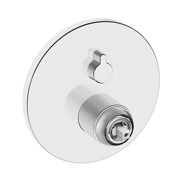 Hansa Wannen-Fertigset mit runder Rosette 4052 (chrom)