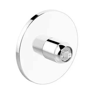 Hansa Brause-Fertigset 4055 mit runder Rosette (chrom)