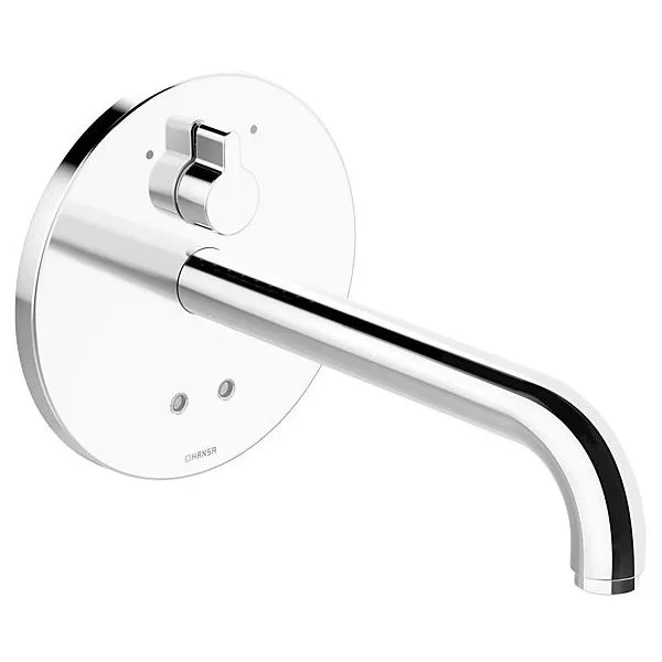 Hansa Hansaelectra Waschtisch-Fertigset 8181, Ausladung 245 mm (chrom)