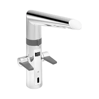 Hansa Hansafit Spültisch-Elektronik-Einlochbatterie Hybrid 6523 (chrom)