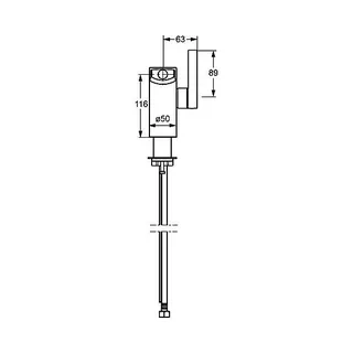Hansa Loft Bidet Armatur, verchromt – Bild 2