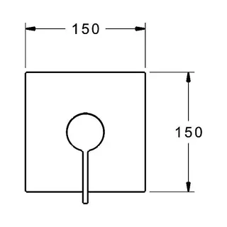 Hansa Hansaloft Brause-Fertigset-Batterie 8762 (chrom) – Bild 2