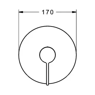 Hansa Hansaloft Brause-Fertigset-Batterie 8773 (chrom) – Bild 2