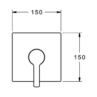 Hansa Hansaronda Fertigset Einhand- Br.-Batterie 3.5 8386 (chrom) – Bild 2