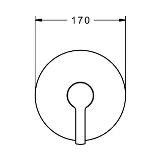 Hansa Hansaronda Fertigset Einhand- Br.-Batterie 3.5 8386 (chrom) – Bild 2