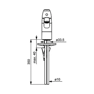 Hansa Hansapinto Waschtisch Einhandmischer 4515 (chrom) – Bild 2