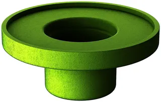 ACO Isolierkörper Passavant Spin DN100/90 Grad/PUR / D=330mm