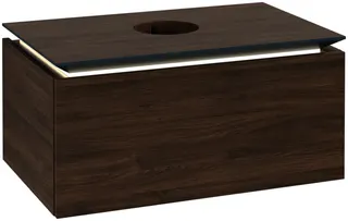 Villeroy & Boch WTUS Legato B601 800x380x500mm m. Bel. 1 Ausz. Waschtisch m.tig Arizona Oak – Bild 3