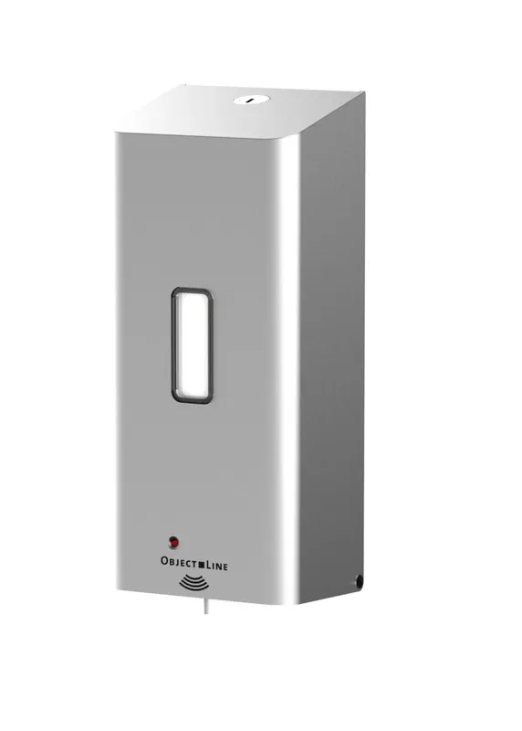 CWS ObjectLine 800-ml-Spender Non-Touch mit Schlauchpumpe, Edelstahl, elektr