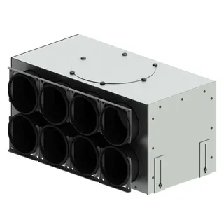 comfort-KWL-Verteil- und Sammelkasten APV 8 x DN 90 mit 8 Anschlüssen