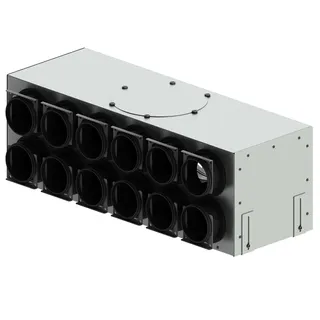 comfort-KWL-Verteil- und Sammelkasten APV 12 x DN 75 mit 12 Anschlüssen