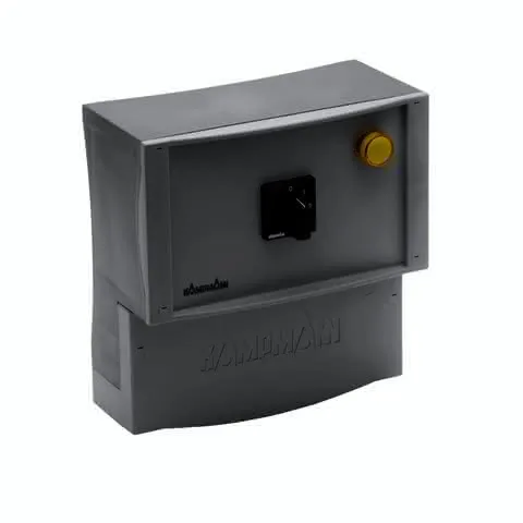 Kampmann 2-Stufen-Drehstromschalter 10 A Typ 30051 m. Raumthermostatanschluss