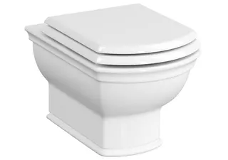 Tiefspüler-Wand-WC Valarte VitrA Flu. 355 x 540 mm V-Fit 2.0 Weiß Hochglanz
