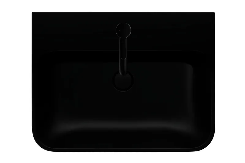 Duravit Aufsatzbecken Happy D.2 Plus 500mm Anthrazit Matt,m.ÜL,m.HLB,1 HL,WG