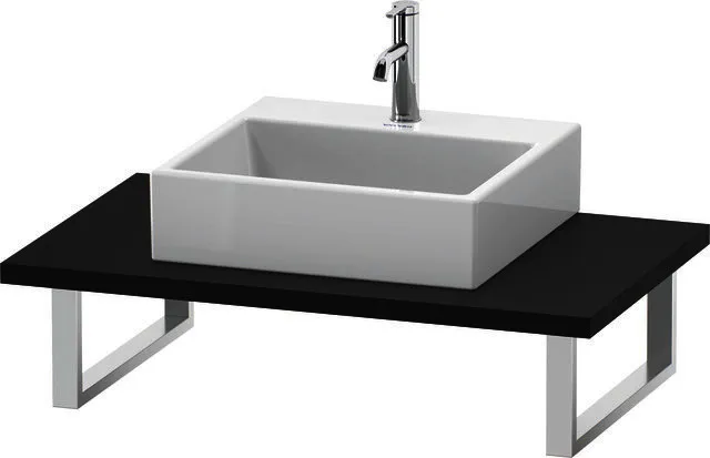 Duravit Konsole variabel L-Cube 1 Ausschn.,30xvarx550,Graphit Supermatt
