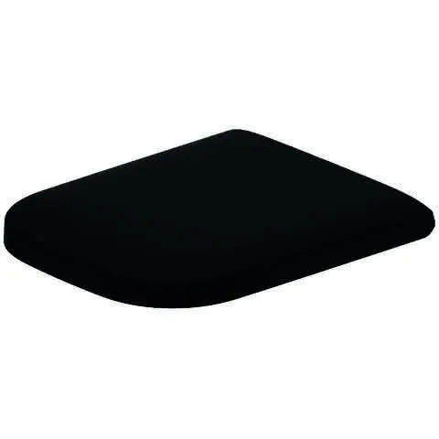 Duravit WC-Sitz Happy D.2, Anthrazit matt ohne Absenkautomatik, Scharnier EDST