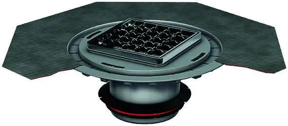 ACO Aufsatzstück AV-Selecta 150x150/L15 Kst/rutschh./Gitterrost V2A/lose eingel.