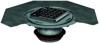 ACO Aufsatzstück AV-Selecta 150x150/L15 Kst/rutschh./Gitterrost V2A/lose eingel.