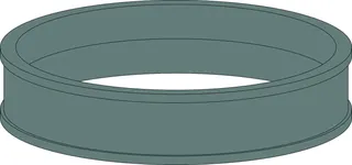 Kermi, x-well Dichtring f. EPP-Rohrmuffe NW 180, Übergang zu AD 200 mm – Bild 3