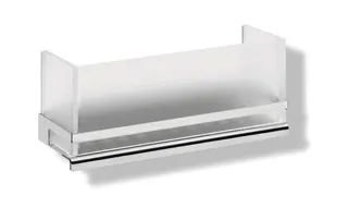 HEWI Duschkorb Sys 100, verchromt, Einsatz Acrylglas satiniert – Bild 2