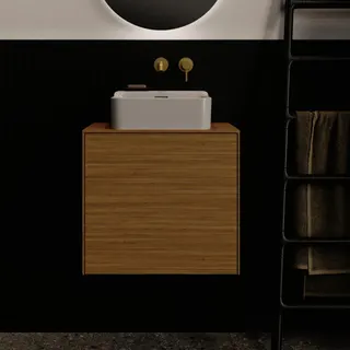 Ideal Standard Handwaschbecken Conca 1 Hahnloch mit Überlauf 400x350x165mm Weiß – Bild 5