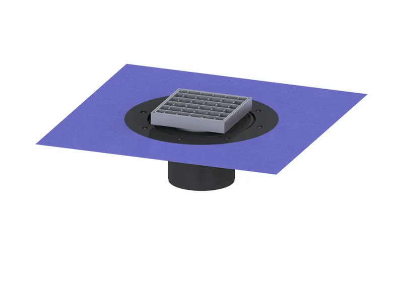 KESSEL-Aufsatzstück Variofix Gitterrost, V2A, L 15