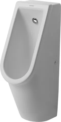 Duravit Urinal Starck 3, Zulauf von hinten rimless, ohne Fliege, weiß