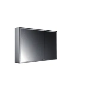 Emco Lichtspiegelschrank prestige2 07007 Aufputz, breite Tür links 987 mm alu.