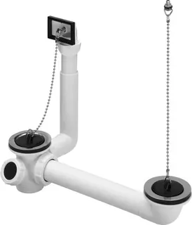 Viega Ab- und Überlaufgarnitur 7823.52 in G1 1/2 x 70mm x 100-270mm Kunststoff – Bild 2