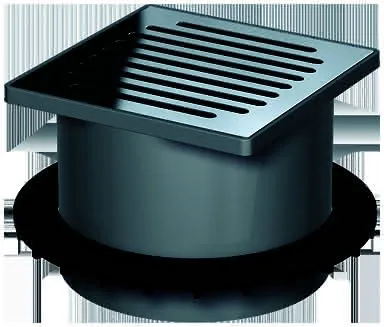 ACO Aufsatzstück PP 198x198/ H150/ K3/ rutschh./mit Rost