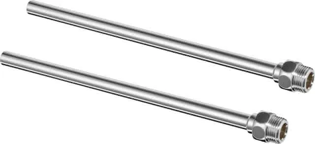 Viega Verlängerung 5788.71 in G3/8 x 200mm Kupfer verchromt